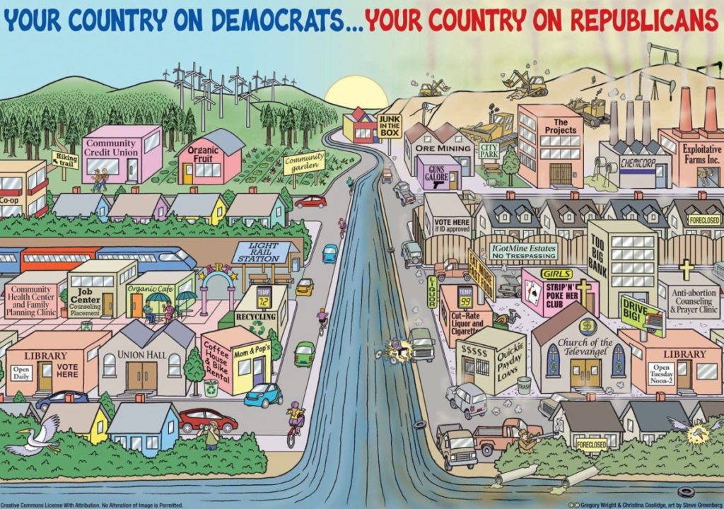 Your Country on Democrats vs. Republicans – Democratic Party Lincoln ...